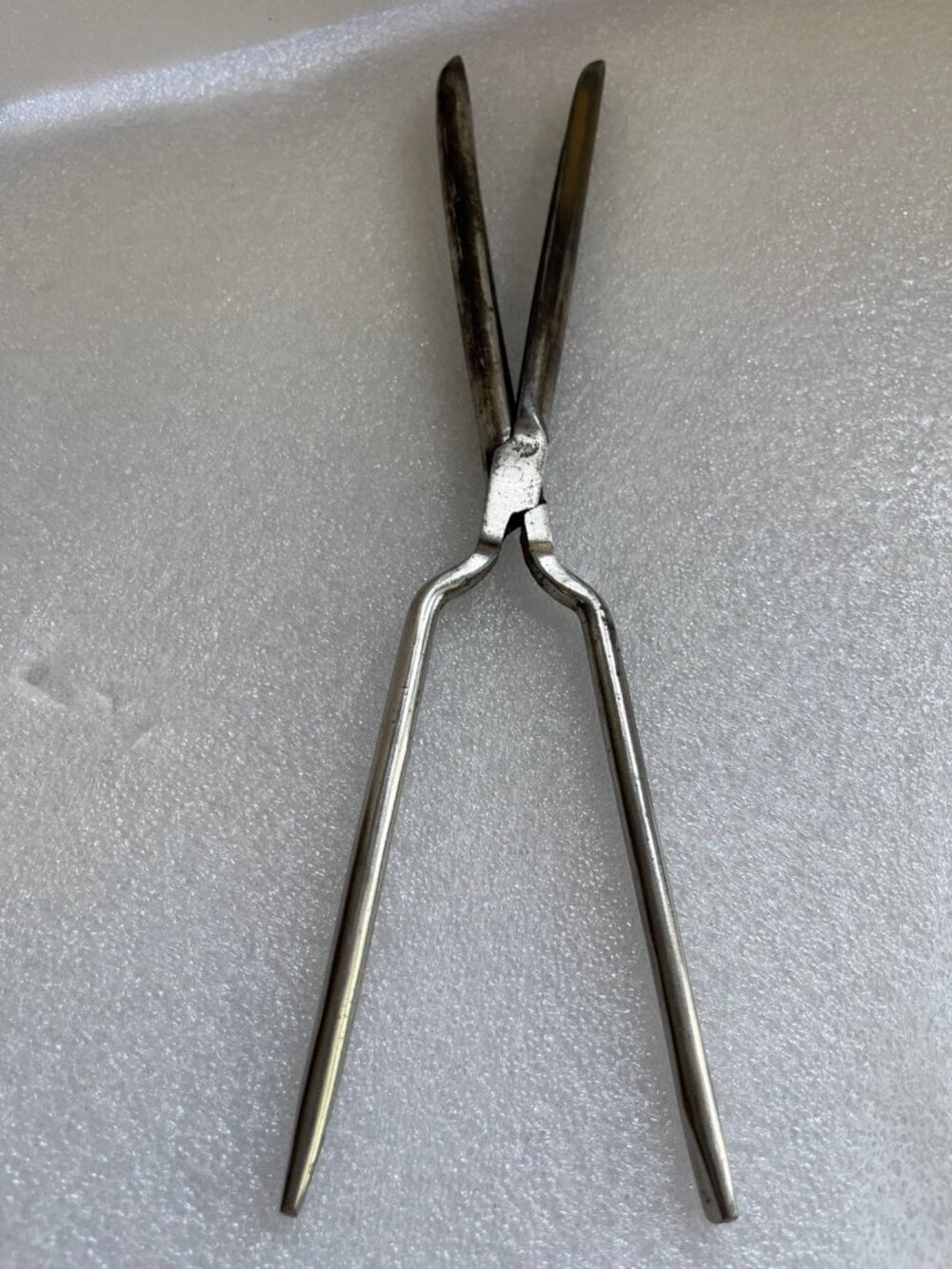 Antique Curling Iron, Stovetop Hair Curling Iron, Metal curling iron